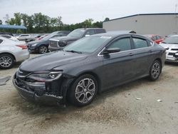 Salvage cars for sale at Spartanburg, SC auction: 2015 Chrysler 200 Limited