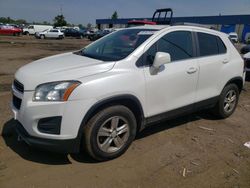 Chevrolet salvage cars for sale: 2015 Chevrolet Trax 1LT