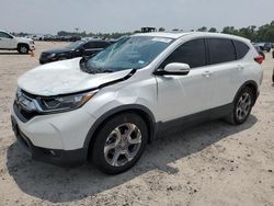 Salvage cars for sale at Houston, TX auction: 2019 Honda CR-V EX