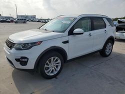Salvage cars for sale from Copart Grand Prairie, TX: 2016 Land Rover Discovery Sport HSE