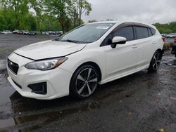 Salvage cars for sale at New Britain, CT auction: 2019 Subaru Impreza Sport