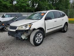 Salvage cars for sale at Greenwell Springs, LA auction: 2010 Chevrolet Traverse LS