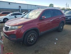 Salvage cars for sale from Copart New Britain, CT: 2011 KIA Sorento Base