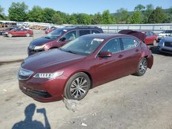 Salvage cars for sale at Grantville, PA auction: 2016 Acura TLX Tech
