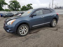 Salvage cars for sale at West Mifflin, PA auction: 2013 Nissan Rogue S