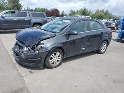 Salvage cars for sale at Woodburn, OR auction: 2015 Chevrolet Sonic LT