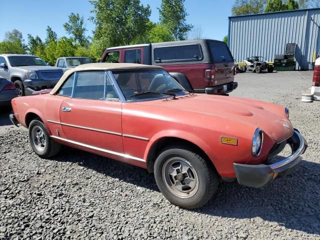 1981 Fiat 124 Spider