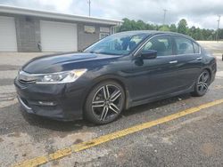 Honda Accord Sport salvage cars for sale: 2016 Honda Accord Sport