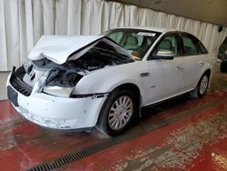 Salvage cars for sale at Angola, NY auction: 2008 Mercury Sable Luxury