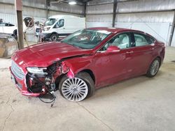 Ford Fusion Titanium salvage cars for sale: 2016 Ford Fusion Titanium