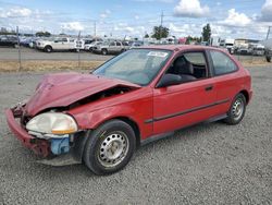 Honda Civic CX salvage cars for sale: 1998 Honda Civic CX