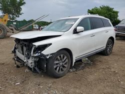Salvage cars for sale at Baltimore, MD auction: 2015 Infiniti QX60