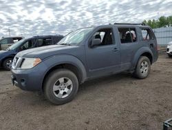 Salvage cars for sale at Greenwood, NE auction: 2012 Nissan Pathfinder S