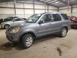 Salvage cars for sale from Copart Pennsburg, PA: 2005 Honda CR-V SE