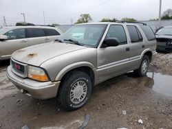 Salvage cars for sale from Copart Franklin, WI: 2000 GMC Jimmy / Envoy