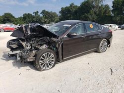 Salvage cars for sale at Ocala, FL auction: 2017 Genesis G80 Base