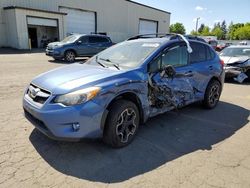 Salvage cars for sale at Woodburn, OR auction: 2015 Subaru XV Crosstrek 2.0 Limited