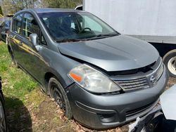 Salvage cars for sale at North Billerica, MA auction: 2009 Nissan Versa S