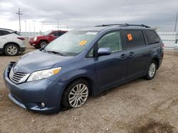 Toyota Sienna salvage cars for sale: 2013 Toyota Sienna XLE