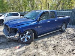 Salvage cars for sale from Copart Candia, NH: 2017 Dodge RAM 1500 SLT