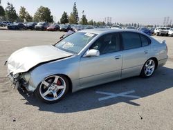 Salvage cars for sale from Copart Rancho Cucamonga, CA: 2002 Lexus GS 430