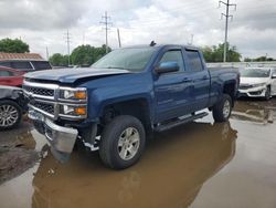 Salvage cars for sale from Copart Columbus, OH: 2015 Chevrolet Silverado K1500 LT