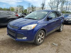 Salvage cars for sale at Central Square, NY auction: 2014 Ford Escape SE