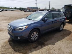 Salvage cars for sale at Colorado Springs, CO auction: 2015 Subaru Outback 2.5I Premium