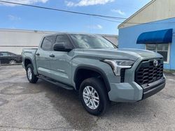 Salvage cars for sale from Copart Grand Prairie, TX: 2024 Toyota Tundra Crewmax SR