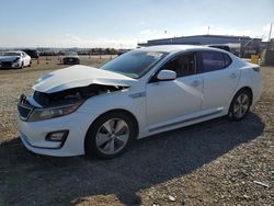 Salvage cars for sale from Copart San Diego, CA: 2015 KIA Optima Hybrid