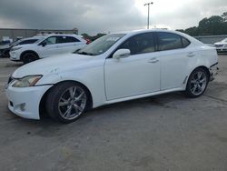 Salvage cars for sale from Copart Wilmer, TX: 2010 Lexus IS 250