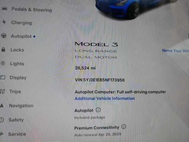 2022 Tesla Model 3