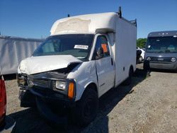 Salvage trucks for sale at Glassboro, NJ auction: 2002 Chevrolet Express G3500