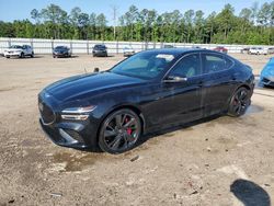 Salvage cars for sale at Harleyville, SC auction: 2022 Genesis G70 Base