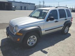 Salvage cars for sale at Sun Valley, CA auction: 2006 Jeep Liberty Sport