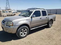 Salvage trucks for sale at Adelanto, CA auction: 2004 Nissan Frontier Crew Cab SC