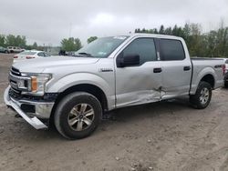 Salvage cars for sale at Leroy, NY auction: 2018 Ford F150 Supercrew