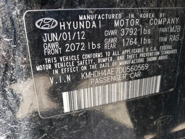 2013 Hyundai Elantra GLS