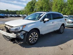 Salvage cars for sale from Copart Glassboro, NJ: 2017 Subaru Outback Touring
