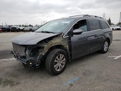 Vehiculos salvage en venta de Copart Rancho Cucamonga, CA: 2016 Honda Odyssey EXL