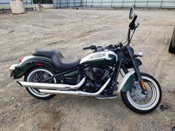 Salvage motorcycles for sale at Chatham, VA auction: 2022 Kawasaki VN900 B