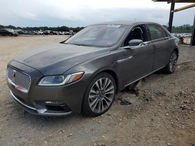 2017 Lincoln Continental Reserve