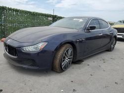 Maserati Ghibli salvage cars for sale: 2016 Maserati Ghibli