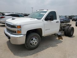 Buy Salvage Trucks For Sale now at auction: 2018 Chevrolet Silverado C3500