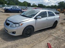 Salvage cars for sale from Copart Theodore, AL: 2009 Toyota Corolla Base