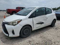 Salvage cars for sale at Houston, TX auction: 2015 Toyota Yaris