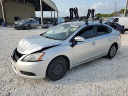 Salvage cars for sale at Homestead, FL auction: 2014 Nissan Sentra S