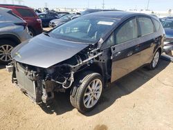 Salvage cars for sale from Copart Elgin, IL: 2014 Toyota Prius V
