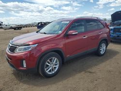 Salvage cars for sale at Brighton, CO auction: 2014 KIA Sorento LX