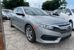 Copart GO cars for sale at auction: 2016 Honda Civic LX